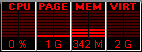 skin - Red System Monitor